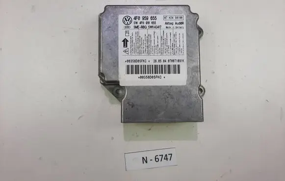 Audi A6 S6 C6 4F Airbag control unit/module 4F0959655