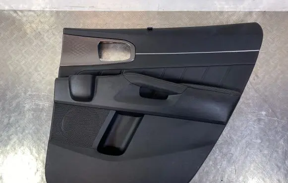 Rear door card panel trim