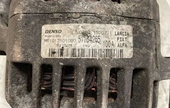Alfa Romeo 159 Generator/alternator 51764265 MS1012101090 A115M