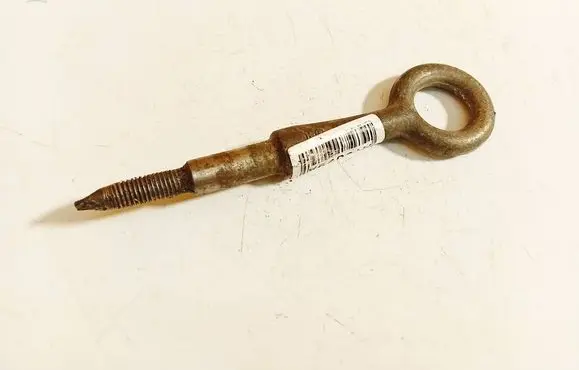 Towing hook eye