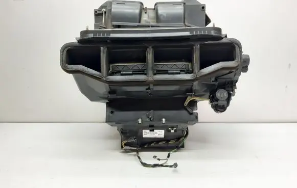 Interior heater climate box assembly