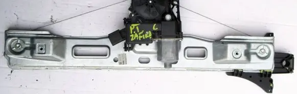 Opel Zafira C Rear door window regulator with motor 13260142