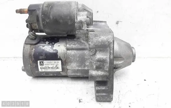 Peugeot 207 Starter motor M000T32271ZE 7550017