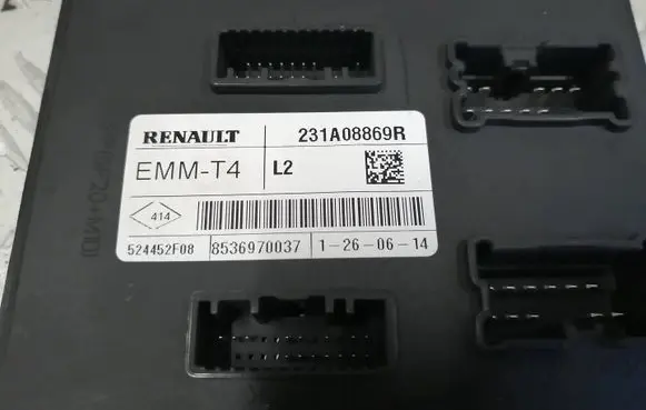 Renault Clio IV Other control units/modules 231A08869R 524452F08 8536970037