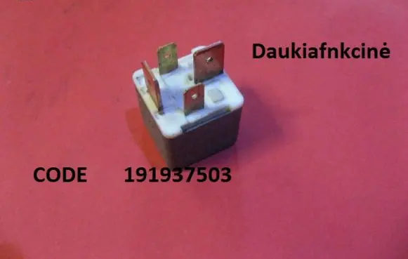 Volkswagen Scirocco Other relay 191937503