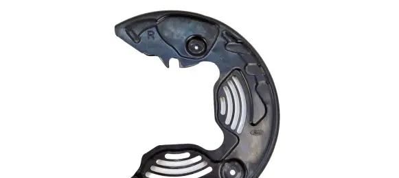 Ford F150 Front brake disc dust cover plate ML342K004 ML342K004AC 03821