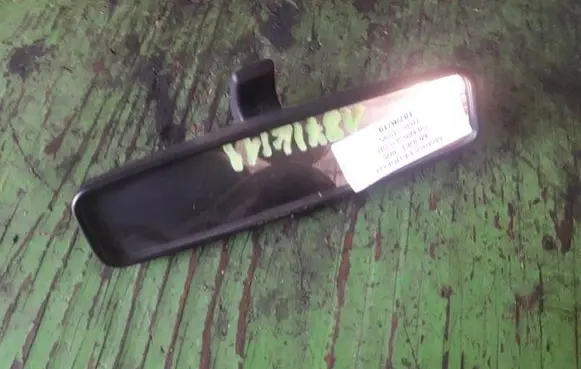 Peugeot 605 Rear view mirror (interior)