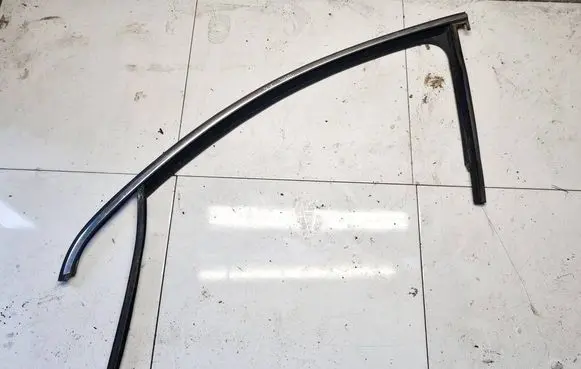 Volkswagen PASSAT B6 Front door glass trim molding 3C4837431F
