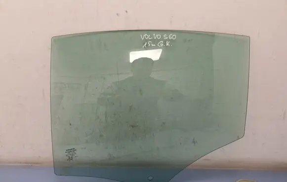 Volvo S60 Rear door window glass 31385416 E243R001105 43R001105
