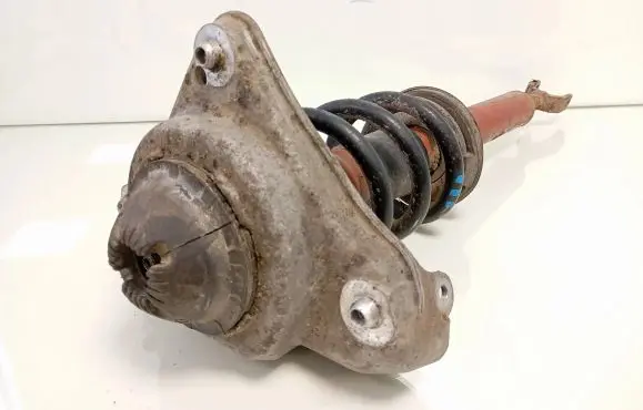 Audi A6 S6 C6 4F Front shock absorber with coil spring 4E0413031AJ