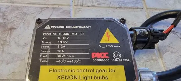 Xenon control unit/module