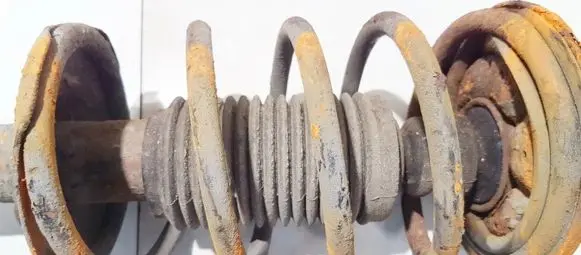 Front coil spring