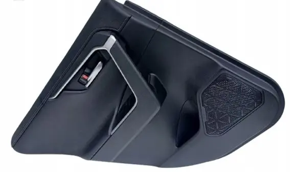 Rear door card panel trim