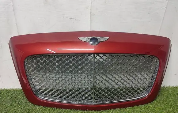 Bentley Continental Front bumper upper radiator grill 3W0853651 3W0853683A 3W0853684