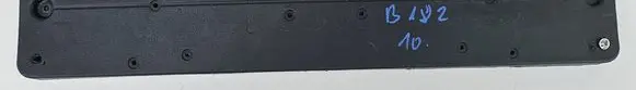 Mercedes-Benz GL X164 Number plate surrounds holder frame 1648851481