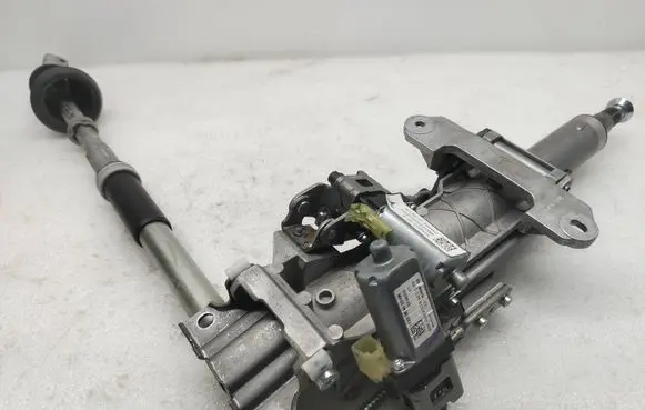 Steering wheel axle