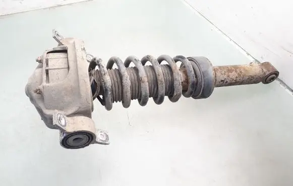 Volkswagen Touareg I Rear shock absorber with coil spring 