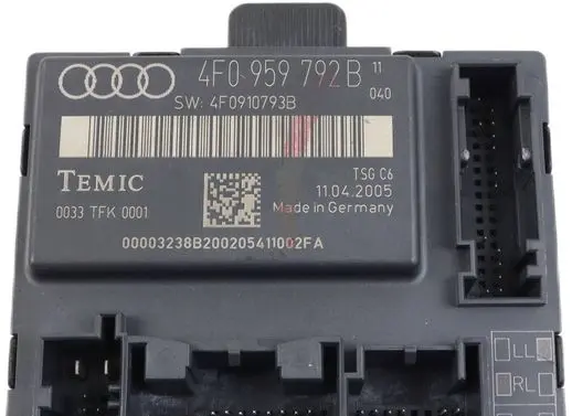Audi A6 S6 C6 4F Door control unit/module 4F0959792B 4F0910793B 0033TFK0001