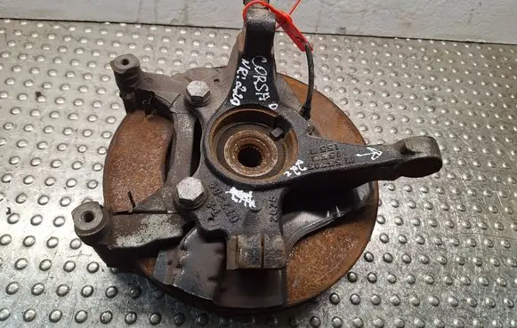 Opel Corsa D Front wheel hub spindle knuckle S25056220 55703153