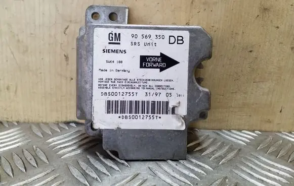 Opel Vectra B Airbag control unit/module 90569350DB 5WK4188