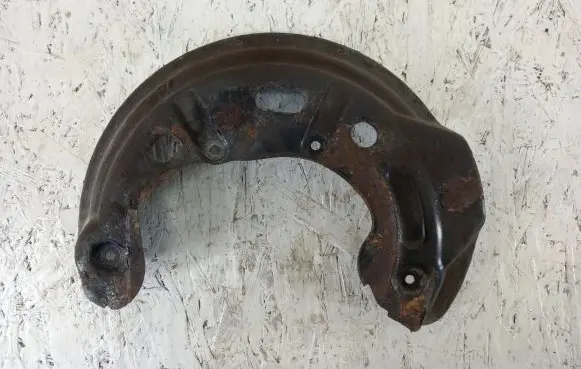Audi A8 S8 D3 4E Front brake disc dust cover plate 