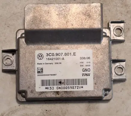 Volkswagen PASSAT B6 Hand brake control module 3C0907801E 200000000783867 16421001A