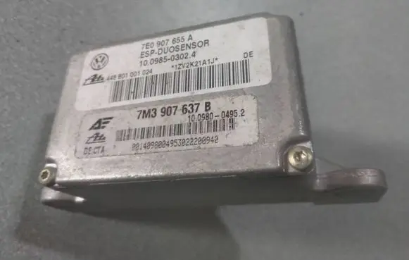 Volkswagen Sharan ESP acceleration yaw rate sensor 7E0907655A 7M3907637B 10098503024