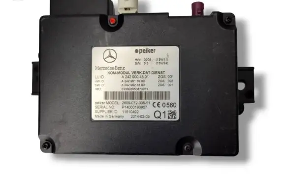 Mercedes-Benz E W212 Other control units/modules A2429004801 A2429018900 A2429028500
