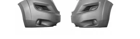 Citroen Jumper Front bumper corner part panel trim 1612473480
