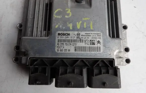 Citroen C3 Engine control unit/module 0261S04617 9666320880 9666325580