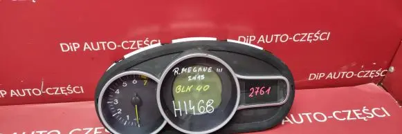 Renault Megane III Speedometer (instrument cluster) 248100998R