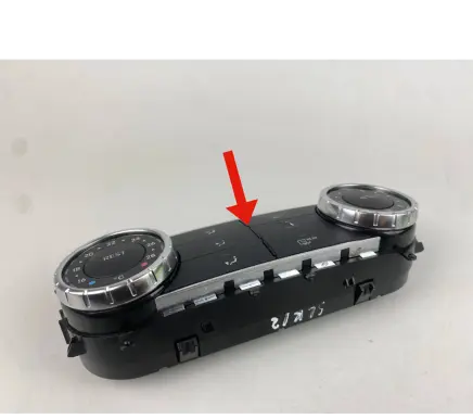 Mercedes-Benz SLK R172 Climate control unit A1729008306