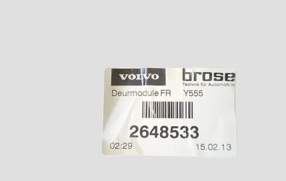 Volvo V40 Cross country Front window lifting mechanism without motor 31276216 933432 2648533