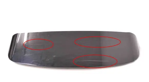 Tailgate/trunk spoiler