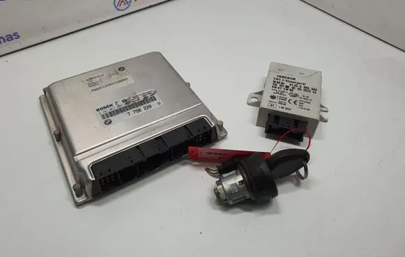 BMW 5 E39 Engine ECU kit and lock set 7790220 13617790220 0281011257