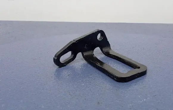 Front door hinge set