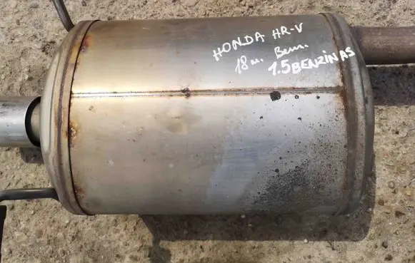 Honda HR-V Rear muffler/silencer tail pipe 