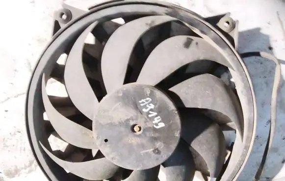 Peugeot 807 Radiator cooling fan shroud