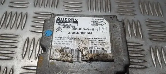 Citroen Xsara Picasso Airbag control unit/module 9650137080 602327400
