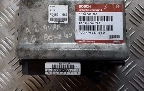 Audi A6 S6 C4 4A Gearbox control unit/module 0260002283 ZF0501004785 4A0927156D