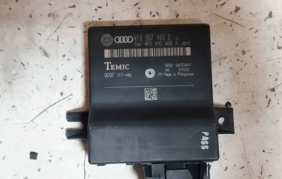 Audi A6 S6 C6 4F Gateway control module 4F0907468D 8006