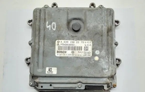 Mitsubishi Colt Engine control unit/module A6391502279 0281013498 PMN903093