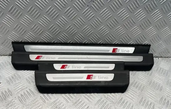 Audi Q7 4M Front sill trim cover 4m0853375b 4m0853376b