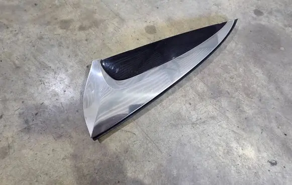 Citroen C4 II Picasso Rear side glass trim 