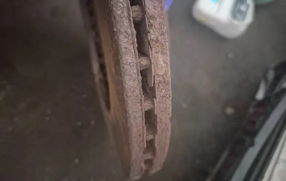Volkswagen Sharan Front brake disc