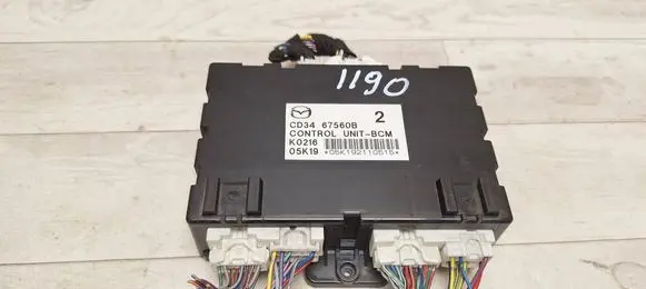 Mazda 5 Door central lock control unit/module CD3467560B 05K19 K0216