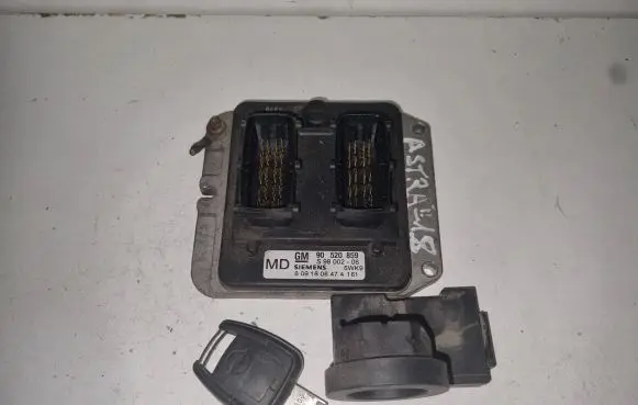 Opel Astra G Engine control unit/module ECU 90520859 80118064746 S9800206