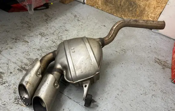 Porsche Macan (95B) Muffler/silencer 95B253612D