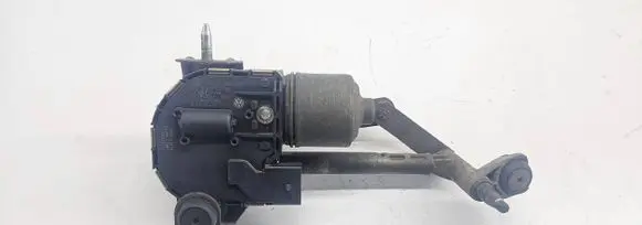 Volkswagen Touran I Front wiper linkage and motor 1T0955119C 0390241785