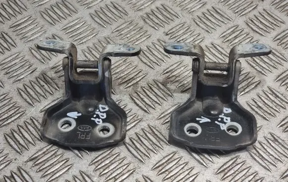 Front door hinge set